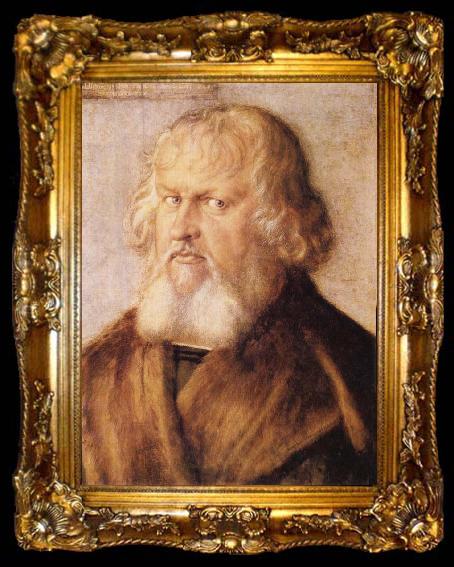 framed  Albrecht Durer Portrait of Hieronymus Holzschuher, ta009-2